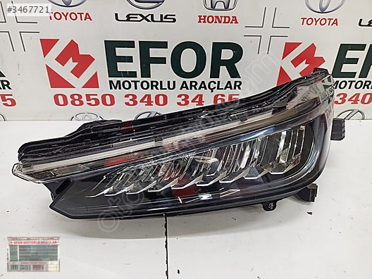 HONDA CİTY ORJİNAL ÇIKMA SOL ÖN FAR 21-24