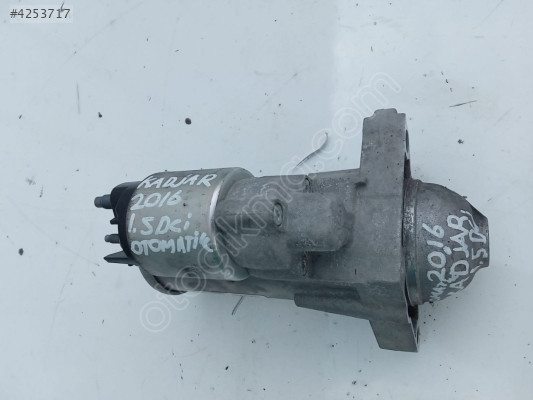 renault kadjar 2016 1.5 otomatik marş motoru/dinamosu (son fiyat)