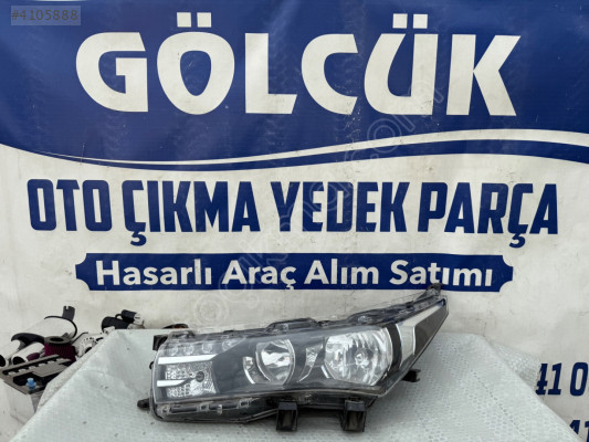 81150-02E71-00 Toyota Corolla 2013/2016 Sol Ön Far ORJİNAL
