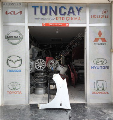 DACİA SANDERO SOL ÇAMURLUK 2010-2012 ÇIKMA PARÇA ORJİNAL