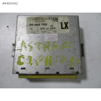 Opel Astra Alarm Kontrol Ünitesi 90483753