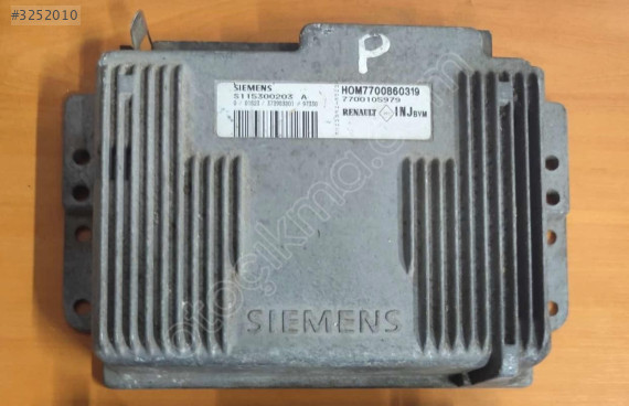 RENAULT MEGANE 1.6 MOTOR BEYNİ HOM7700860319 (BRC)
