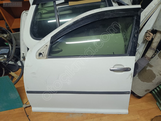 GOLF4 BORA SOL ÖN KAPI BEYAZ TEMIZ