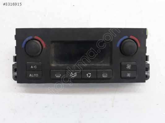 Peugeot 207 Dijital Klima Kalorifer Paneli Düğmesi 96497866XT