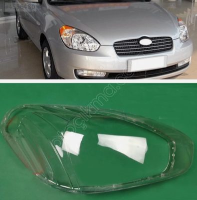 ACCENT SIFIR SAĞ FAR CAMI 2003-2010