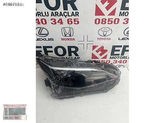 TOYOTA YARİS CROSS SAĞ FAR ÇIKMA ORJİNAL YEDEK PARÇA 23-24