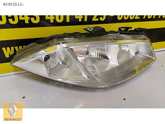 RENAULT MEGAN 2 SAĞ FAR ÇIKMA ORJ SIFIR RENKAY OTO