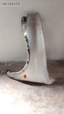 Opel corsa c sol ön çamurluk boyalı