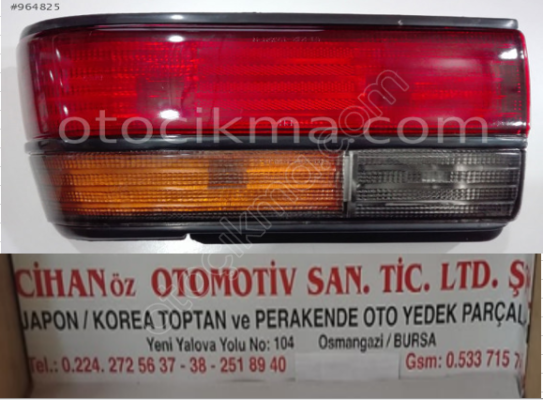 COROLLA AE92 SAĞ STOP 1988 1992