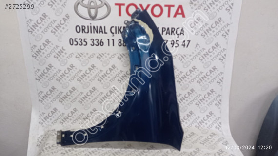 KİA SPORTAGE 2016 2021 SOL ÖN ÇAMURLUK ÇIKMA ORJİNAL