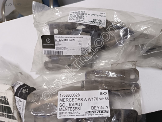 MERCEDES A W176 W156 SAĞ KAPUT MENTEŞESİ 1768800428 SO