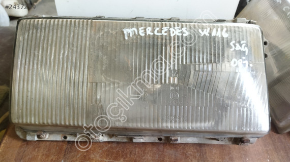 mercedes s serisi w116 kasa sağ far