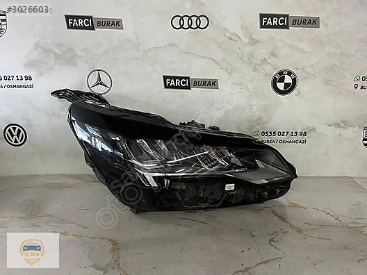 PEUGEOT 5008 FULL LED SAĞ FAR ORJİNAL