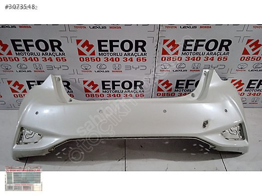 TOYOTA YARİS ORJİNAL ÇIKMA ARKA TAMPON