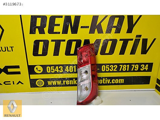DACİA DOKKER ARKA STOP LAMBASI SAĞ SIFIR RENKAY OTO KOCAELİ
