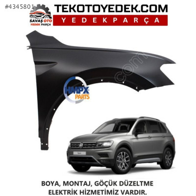 TIGUAN ÖN ÇAMURLUK SAĞ SOL 2016 VE ÜZERİ / KAMPANYA