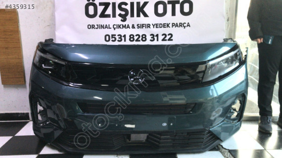 OPEL COMBO E ÖN TAMPON DOLU SET ÇIKMA ORJİNAL YEDEK PARÇA