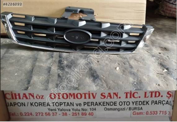 2003-2006 Hyundai Accent Admira Panjur - Oto Yedek Parça