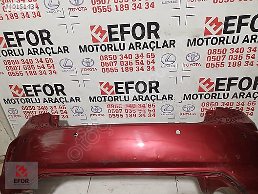 HONDA CİTY ARKA TAMPON ORJİNAL ÇIKMA YEDEK PARÇA 21-24