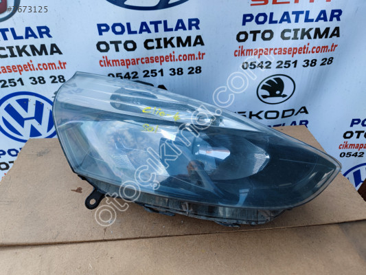 Renault Clio 4 sağ ön far Orjinal halojen
