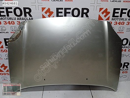 TOYOTA AVENSİS MOTOR KAPUTU ÇIKMA ORİJİNAL PARÇA 2002-2007