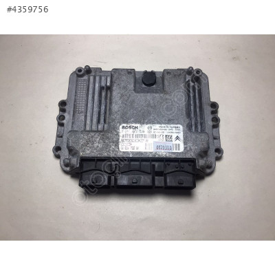 Peugeot 207 1.4 Motor Beyni 0281012529 EDC16C34 9663475880