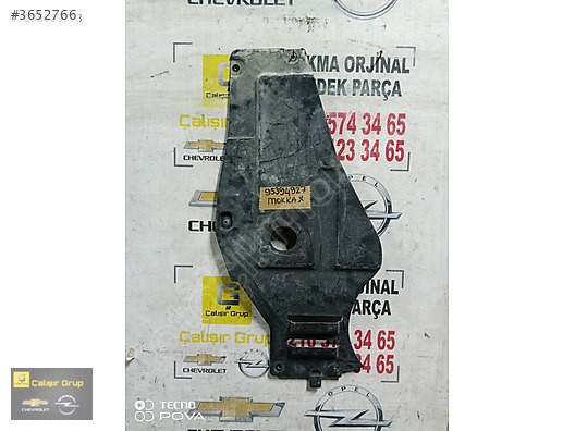 OPEL MOKKA X ALT MUHAFAZA OEM 95394927 ÇIKMA SÖKME YEDEK PARÇA