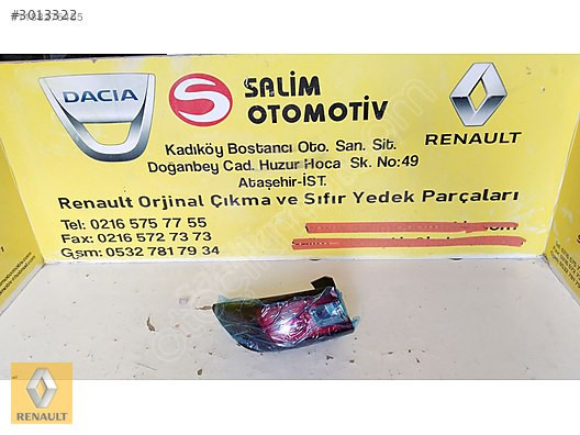 RENAULT CLİO 4 SOL ARKA LEDLİ STOP SIFIR CIKMA ORJINAL VE DİĞER