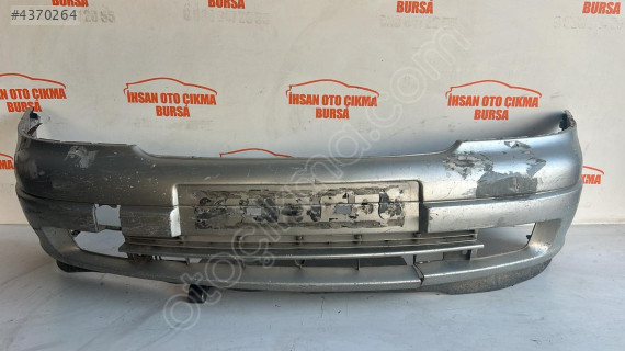 Opel astra G kasa ön tampon orijinal çıkma gri renk
