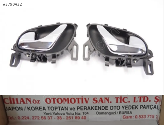 NİSSAN QASHQAİ İÇ KAPI KOLU SAĞ-SOL QASHQAİ 2014-2019 80670-4EA0A