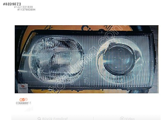 Mitsubishi L300 Mercekli Far 1998 2000 Sağ Sol Tane Fiyat