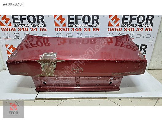 TOYOTA COROLLA BAGAJ KAPAK ORJİNAL ÇIKMA YEDEK PARÇA 93-98