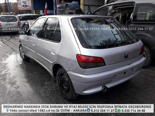 peugeot 306 çıkma arka çamurluk panel