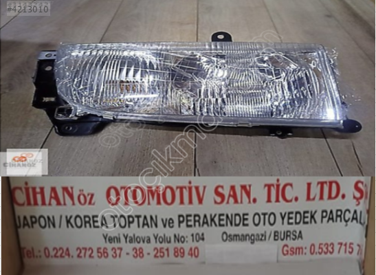 Kia Bongo Sağ Sol Far 1997 - 2003-adet fıyatı-,.