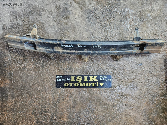 Hyundai accent admire arka tampon demiri çıkma orjinal 2002-2006