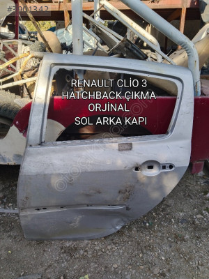 RENAULT CLİO 3 HATCHBACK ÇIKMA ORJİNAL SOL ARKA KAPI
