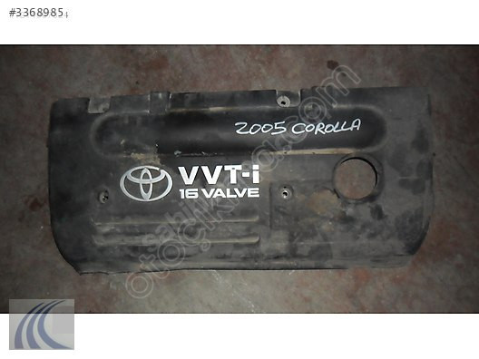 TOYOTA COROLLA 2004 ÇIKMA MOTOR ÜSTÜ PLASTİK KAPAK