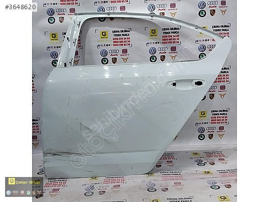 SKODA OCTAVİA 2013-2019 SOL ARKA KAPI ÇIKMA SÖKME YEDEK PARÇA