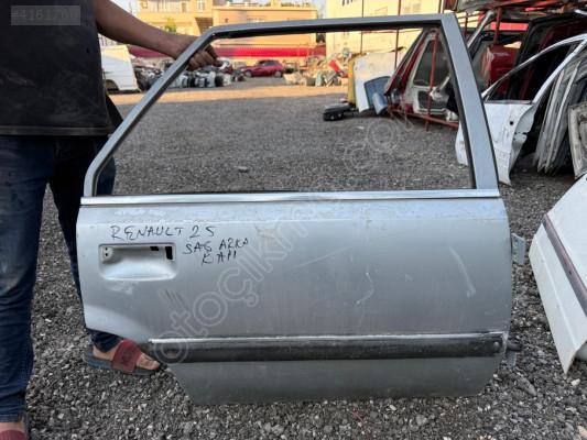 RENAULT 25 SAĞ ARKA KAPI CAMI ORJİNAL ÇIKMA TEMİZ