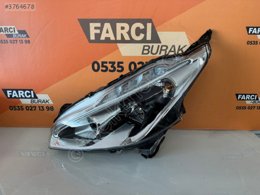 PEUGEOT 208 LEDLİ MOTORLU SOL FAR SIFIR İTHAL 9810805780 15-18