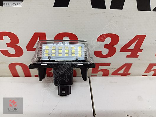 TOYOTA COROLLA SIFIR LEDLİ PLAKA LAMBASI 13-20 OEMNO:81270-0D120