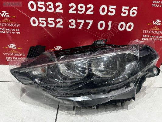 FİAT EGEA LEDLİ MERCEKLİ SOL FAR  KROM KAŞ SIFIR ORJ 5214516500