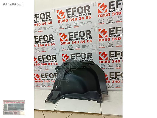 TOYOTA COROLLA CROSS SAĞ ARKA YAN İÇ KAPLAMA SÖKME ORJİNAL