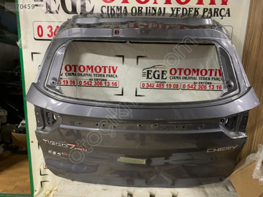 CHERY TİGGO 7 PRO GRİ BAGAJ KAPAĞI ORJINAL BOYASIZ