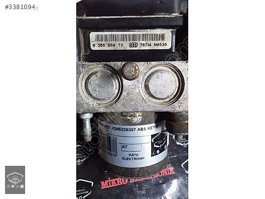 ALFA ROMEO 147 ABS BEYNİ 0265950711 - 0265235357 - 51792630
