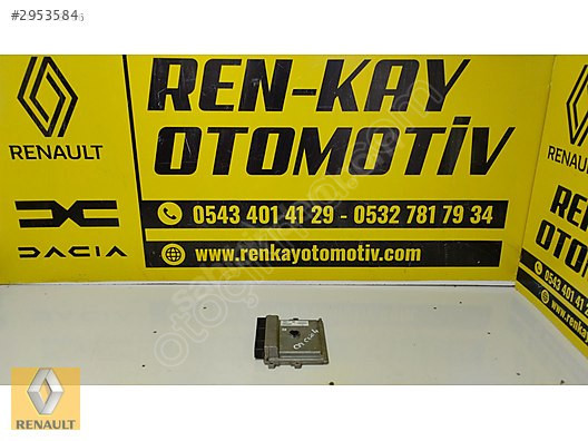 237109221R RENAULT CLİO 4 0.9 MOTOR BEYNİ ÇIKMA ORJ RENKAY OTO