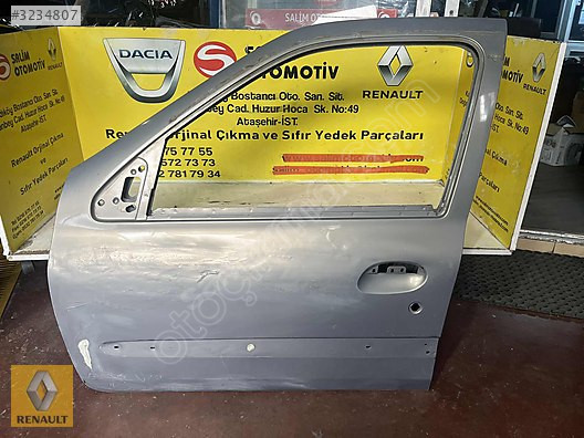 RENAULT CLIO 2 ÇIKMA ORJİNAL SOL ÖN KAPI VE DİĞER PARÇALARI