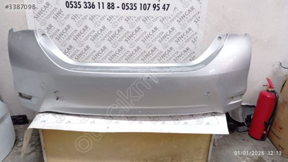 2013-2018 Toyota Corolla Çıkma Orjinal Arka Tampon