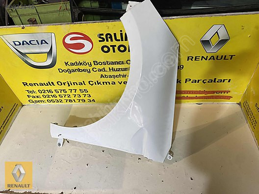 Renault R5 Modeli İçin Çıkma Orjinal Sol Ön Çamurluk