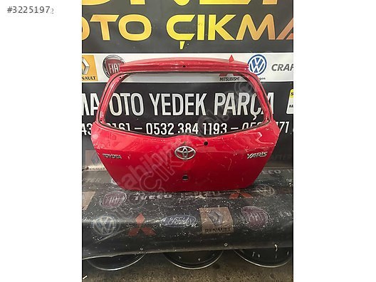 TOYOTA YARİS BAGAJ KAPAĞI ORJİNAL ÇIKMA